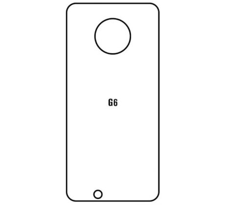 Hydrogel - zadní ochranná fólie - Motorola Moto G6 