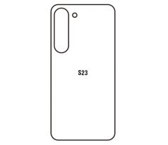 Hydrogel - zadní ochranná fólie - Samsung Galaxy S23