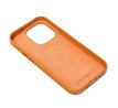Kožený kryt - Mag Cover  iPhone 14 orange
