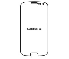 Hydrogel - ochranná fólie - Samsung Galaxy S3 (case friendly)