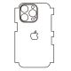 Hydrogel - zadní ochranná fólie - iPhone 14 Pro, typ výřezu 8