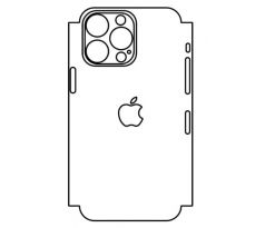Hydrogel - matná zadní ochranná fólie - iPhone 14 Pro Max, typ výřezu 6