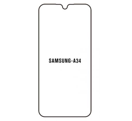 Hydrogel - matná ochranná fólie - Samsung Galaxy A34