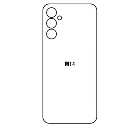 Hydrogel - zadní ochranná fólie - Samsung Galaxy M14