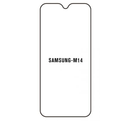 Hydrogel - ochranná fólie - Samsung Galaxy M14 (case friendly) 