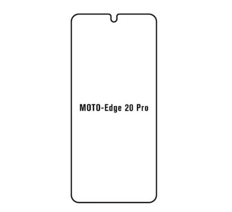 UV Hydrogel s UV lampou - ochranná fólie - Motorola Edge 20 Pro 