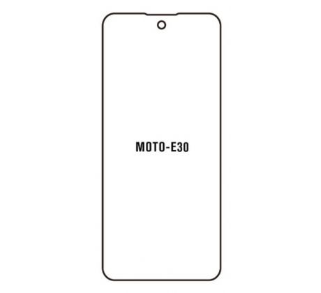 UV Hydrogel s UV lampou - ochranná fólie - Motorola Moto E30 