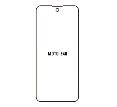 UV Hydrogel s UV lampou - ochranná fólie - Motorola Moto E40 
