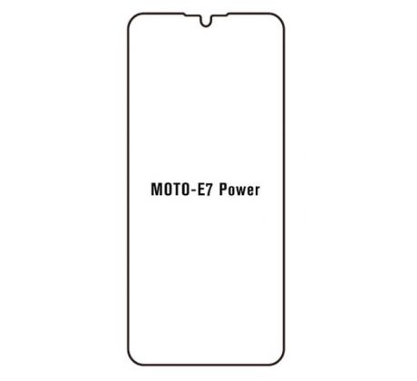 UV Hydrogel s UV lampou - ochranná fólie - Motorola Moto E7 Power 
