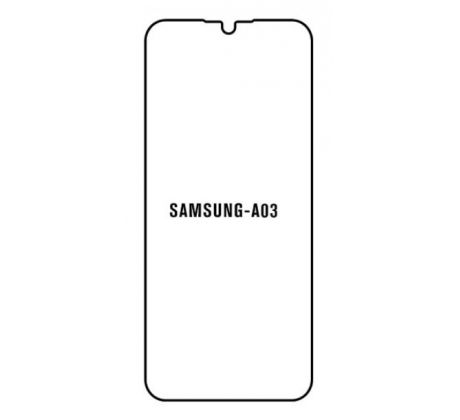 UV Hydrogel s UV lampou - ochranná fólie - Samsung Galaxy A03 