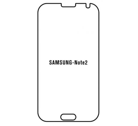 UV Hydrogel s UV lampou - ochranná fólie - Samsung Galaxy Note 2