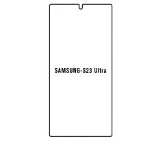 UV Hydrogel s UV lampou - ochranná fólie - Samsung Galaxy S23 Ultra 