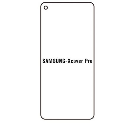 UV Hydrogel s UV lampou - ochranná fólie - Samsung Galaxy Xcover Pro 