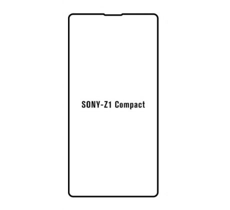 UV Hydrogel s UV lampou - ochranná fólie - Sony Xperia Z1 compact 