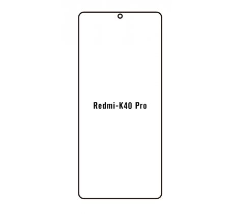 UV Hydrogel s UV lampou - ochranná fólie - Xiaomi Redmi K40 Pro 