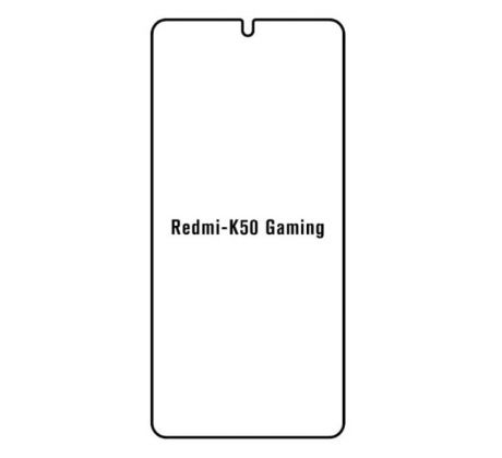 UV Hydrogel s UV lampou - ochranná fólie - Xiaomi Redmi K50 Gaming 