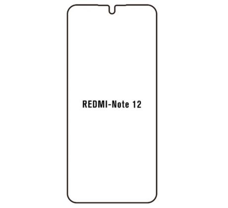UV Hydrogel s UV lampou - ochranná fólie - Xiaomi Redmi Note 12 4G