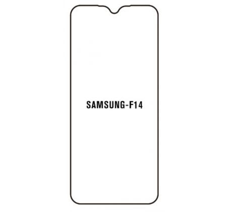 UV Hydrogel s UV lampou - ochranná fólie - Samsung Galaxy F14