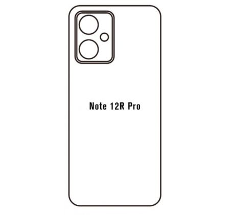 Hydrogel - zadní ochranná fólie - Xiaomi Redmi Note 12R Pro