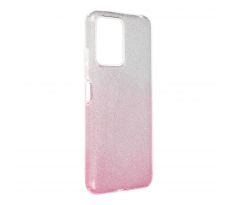 SHINING Case  Xiaomi Redmi Note 12 5G průsvitný/růžový