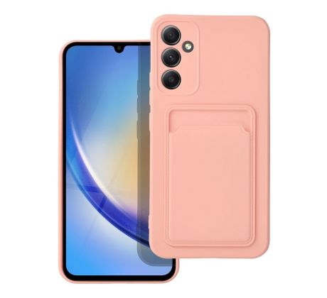 CARD Case  Samsung Galaxy A34 5G růžový