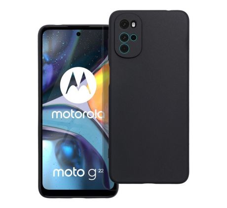 MATT Case  Motorola Moto G22 černý