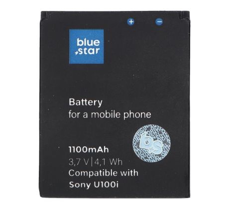 Baterie Sony Ericsson U100 Yari/J10/J10i2 Elm/Hazel 1100 mAh Li-Ion Blue Star