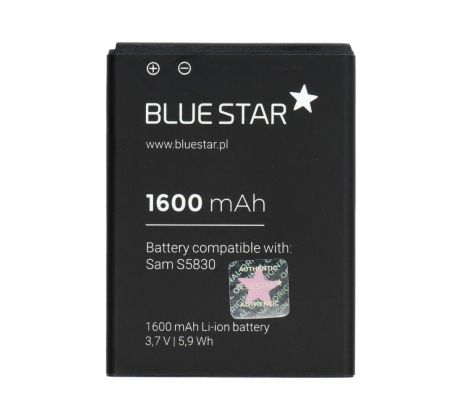Baterie   Samsung Galaxy Ace (S5830)/ Galaxy Gio (S5670) 1600 mAh Li-Ion (BS) PREMIUM