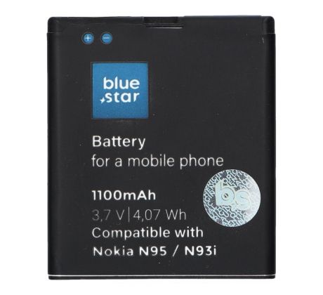Baterie Nokia N95/N93i/E65 1100 mAh Li-Ion (BS) PREMIUM