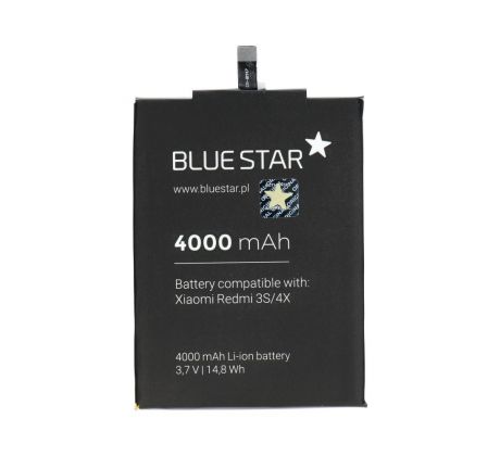 Baterie   Xiaomi Redmi 3/3S/3X/4X (BM47) 4000 mAh Li-Ion Blue Star