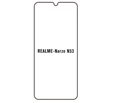 Hydrogel - ochranná fólie - Realme Narzo N53 (case friendly)  