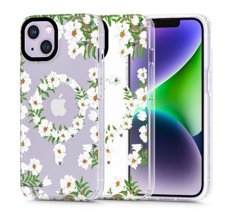 KRYT TECH-PROTECT MAGMOOD MAGSAFE iPhone 14 WHITE DAISY