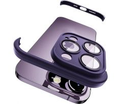 Bumper s ochranou zadní kamery - iPhone 12 Pro Max  fialový