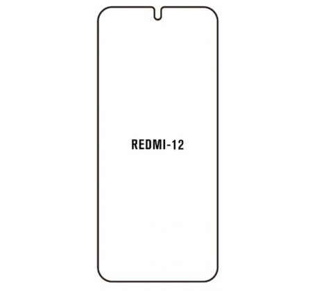 UV Hydrogel s UV lampou - ochranná fólie - Xiaomi Redmi 12 5G