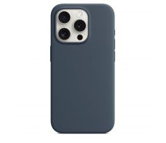 iPhone 15 Pro Silicone Case s MagSafe - Storm Blue