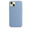 iPhone 15 Plus Silicone Case s MagSafe - Winter Blue