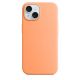 iPhone 15 Silicone Case s MagSafe - Orange Sorbet