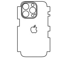 Hydrogel - matná zadní ochranná fólie - iPhone 15 Pro