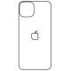 Hydrogel - matná zadní ochranná fólie - iPhone 15 Plus 