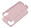 Roar Kožený kryt Mag Case -  iPhone 12    růžový purpurový