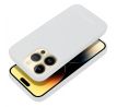 Roar Matte Glass Case  -  iPhone 14 Plus stříbrný