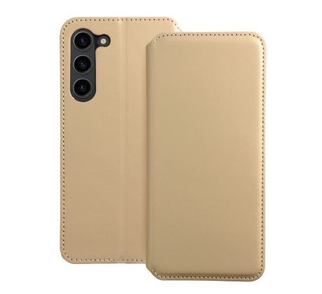 Dual Pocket book  Samsung Galaxy S24 Ultra zlatý