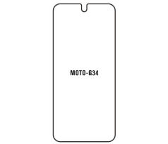 Hydrogel - ochranná fólie - Motorola Moto G34 (case friendly) 
