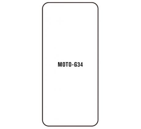 Hydrogel - ochranná fólie - Motorola Moto G34