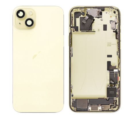 Apple iPhone 15 Plus - Zadní housing s předinstalovanými díly (yellow)