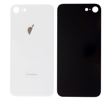iPhone 8 - Zadní sklo housingu iPhone 8 - bílé
