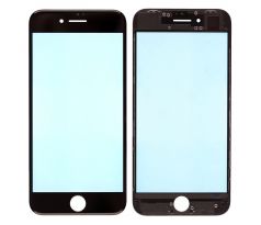  Oleofobní náhradní černé přední sklo s rámem na iPhone 8