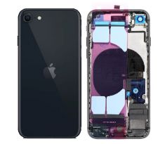 Apple iPhone SE 2020/2022 - Zadní housing - černý s předinstalovanými díly
