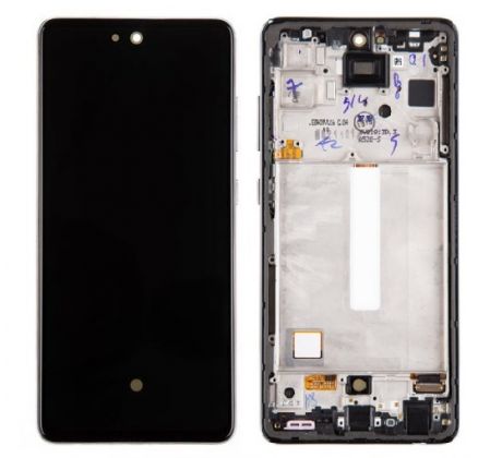 LCD displej + dotyková deska pro Samsung Galaxy A52s s rámem