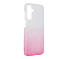 SHINING Case  Samsung Galaxy A15 5G prusvitný/ružový